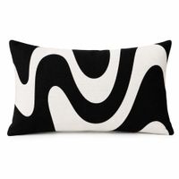 Cojín Decorativo Fluido Monocromo 30x50cm
