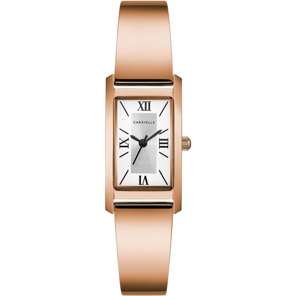 Reloj Mujer CARAVELLE BULOVA Analogico Clásico Oro Rosa 44L264