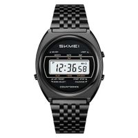 Reloj Skmei Retro Hombre Digital Casual Multifunción Negro 2653