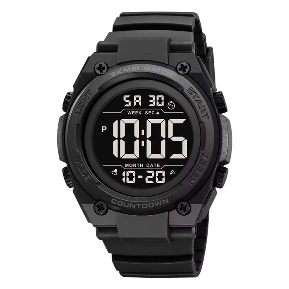 Reloj Hombre Skmei Trooper Digital Deportivo Dual Alarma Negro 2713