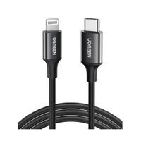 Cable USB-C a Lightning UGREEN 60751 MFi Certificado 60W PD 1m - Carga Rápida iPhone