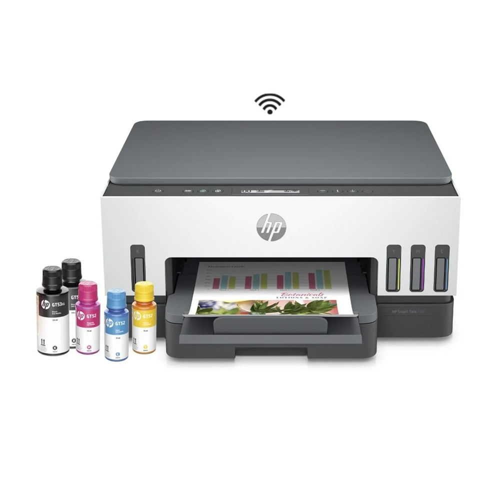 Impresora Multifuncional HP Smart Tank 720 Blanco – WiFi Blanco