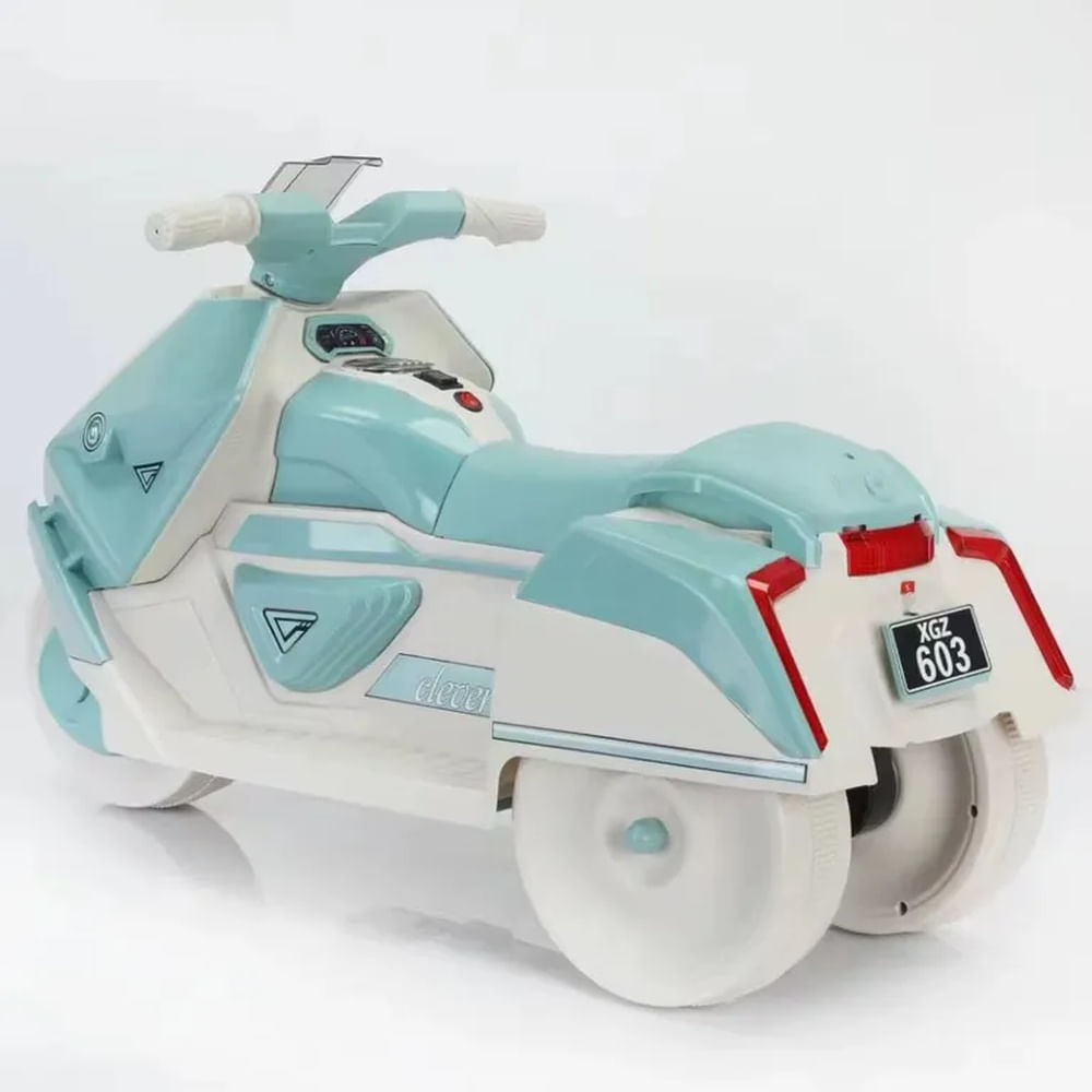Moto Eléctrica FUTURISTA unisex- MUSICAL CON LUCES LED