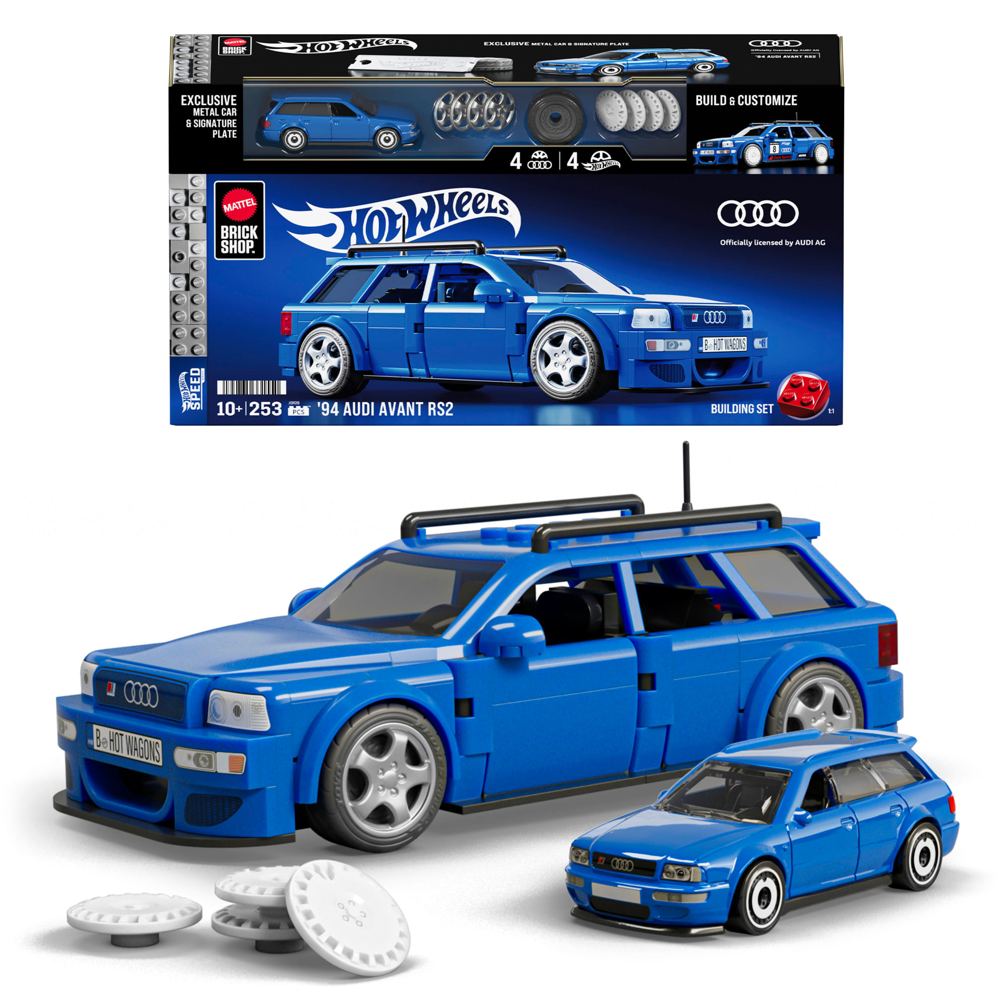 Set de Construcción MATTEL BRICK SHOP Audi 94