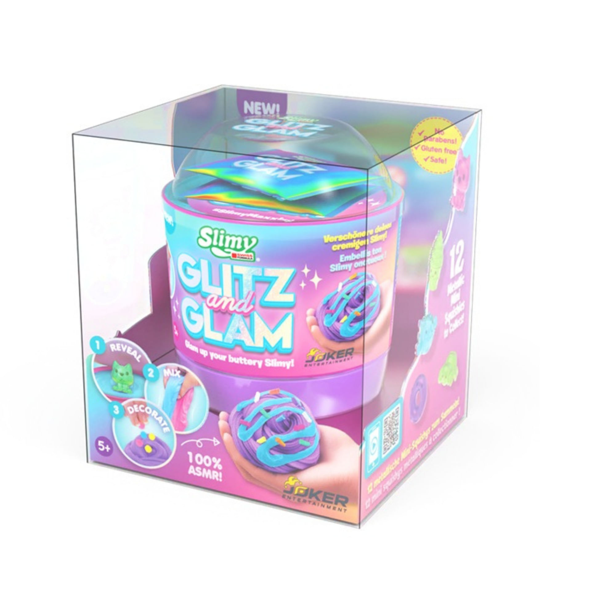 Kit de Slime JOKER SLIMY Glam Brillo Edición Especial