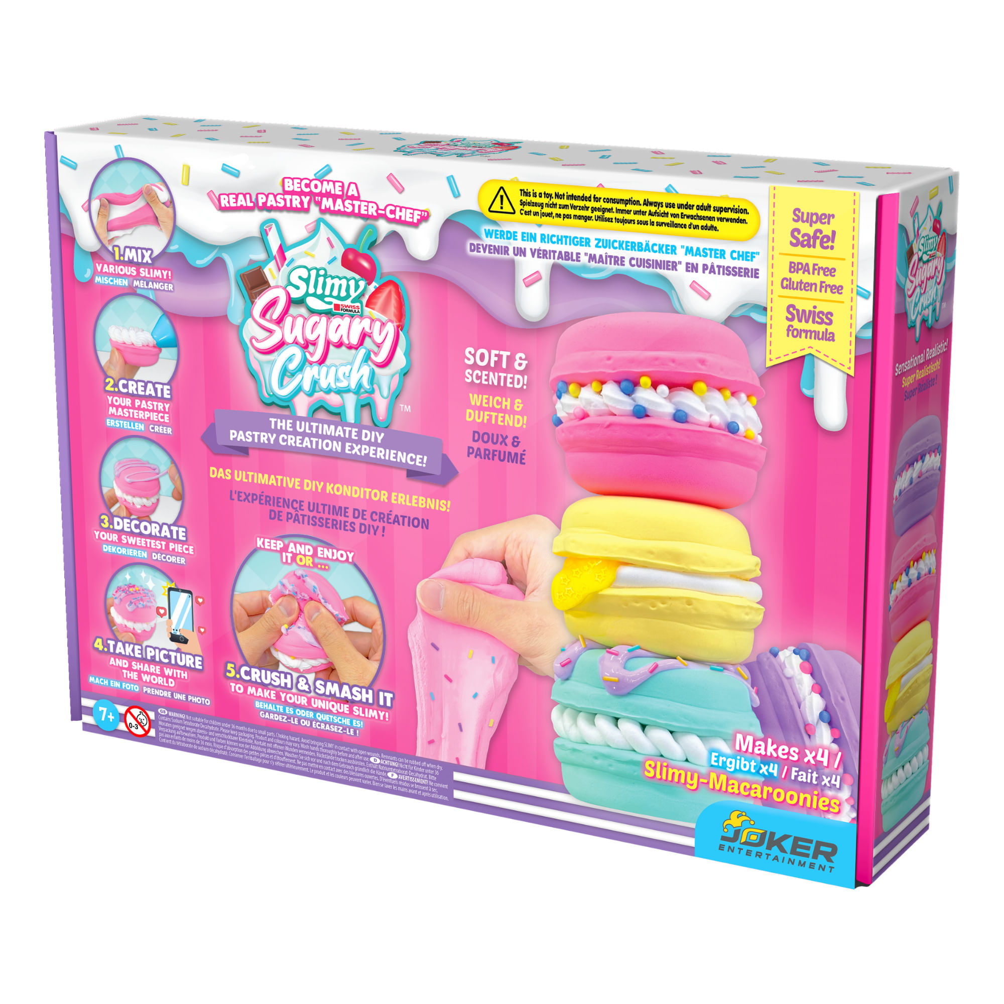 Kit de Slime JOKER SLIMY Macaron (Modelos Aleatorios)