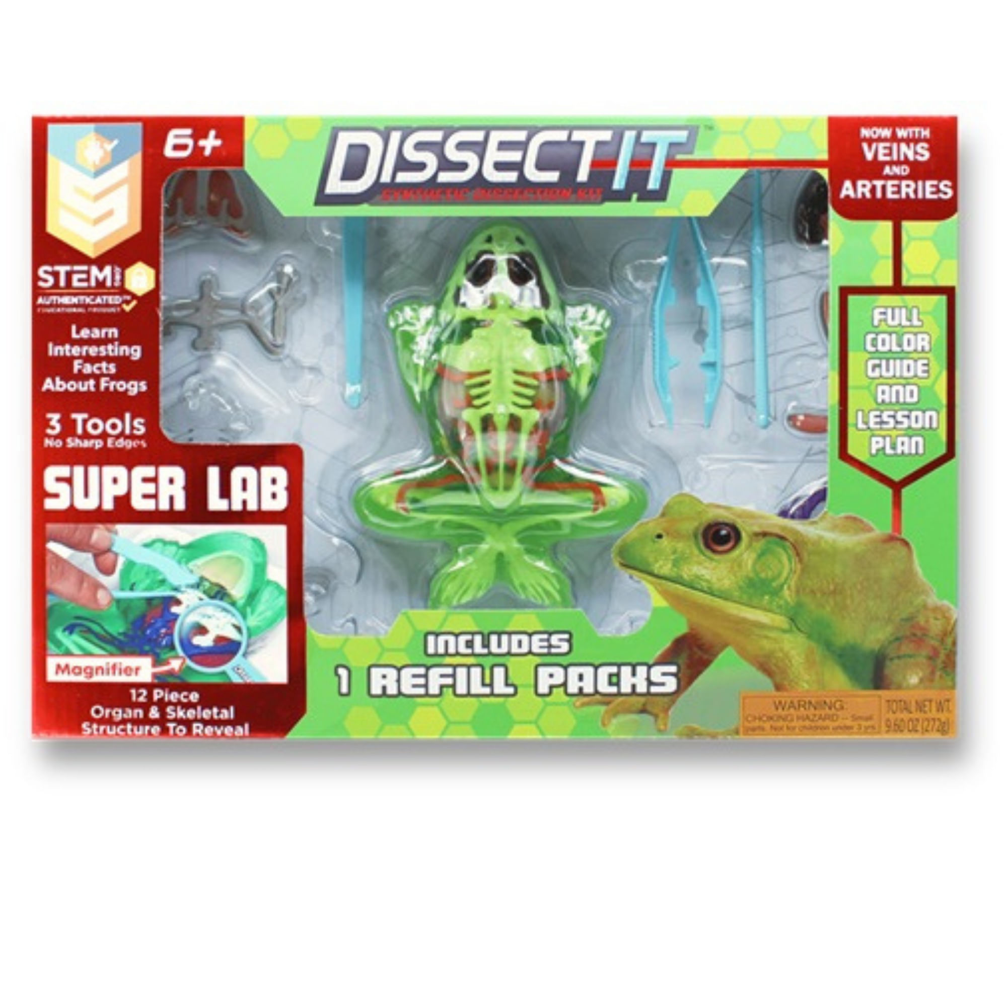 Kit Científico DISSECT IT Rana Grande Para Disección