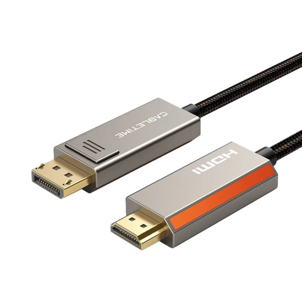Cable Unidireccional DisplayPort 1.4 a HDMI 2.1 de 8K a 60Hz - 4K a 120Hz 3 M CABLETIME