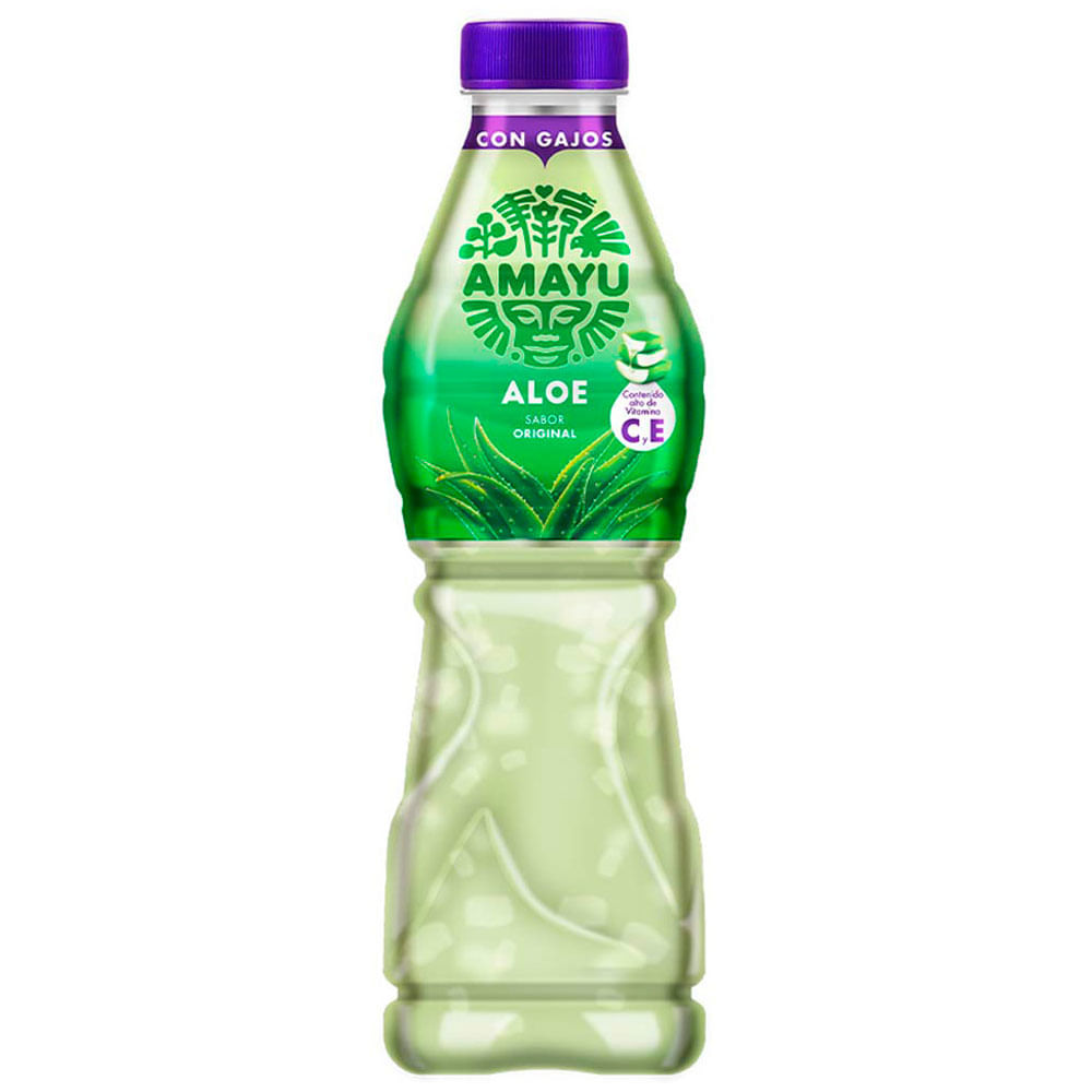 Bebida Amayu BIO Aloe Sabor a Uva Botella 500ml