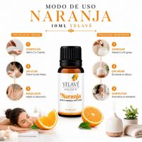 ACEITE ESENCIAL NARANJA 10ML YELAVÉ