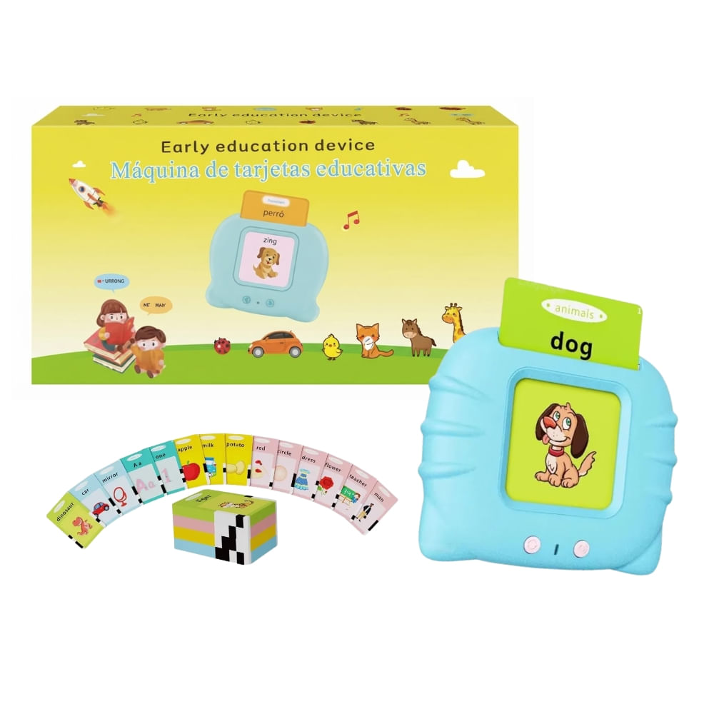 Juguete Didactico Lector De Tarjetas Educativas