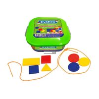 DIA DEL NIÑO - Juego Didactico Bloques Logicos N 7 de 48 Piezas Colorido