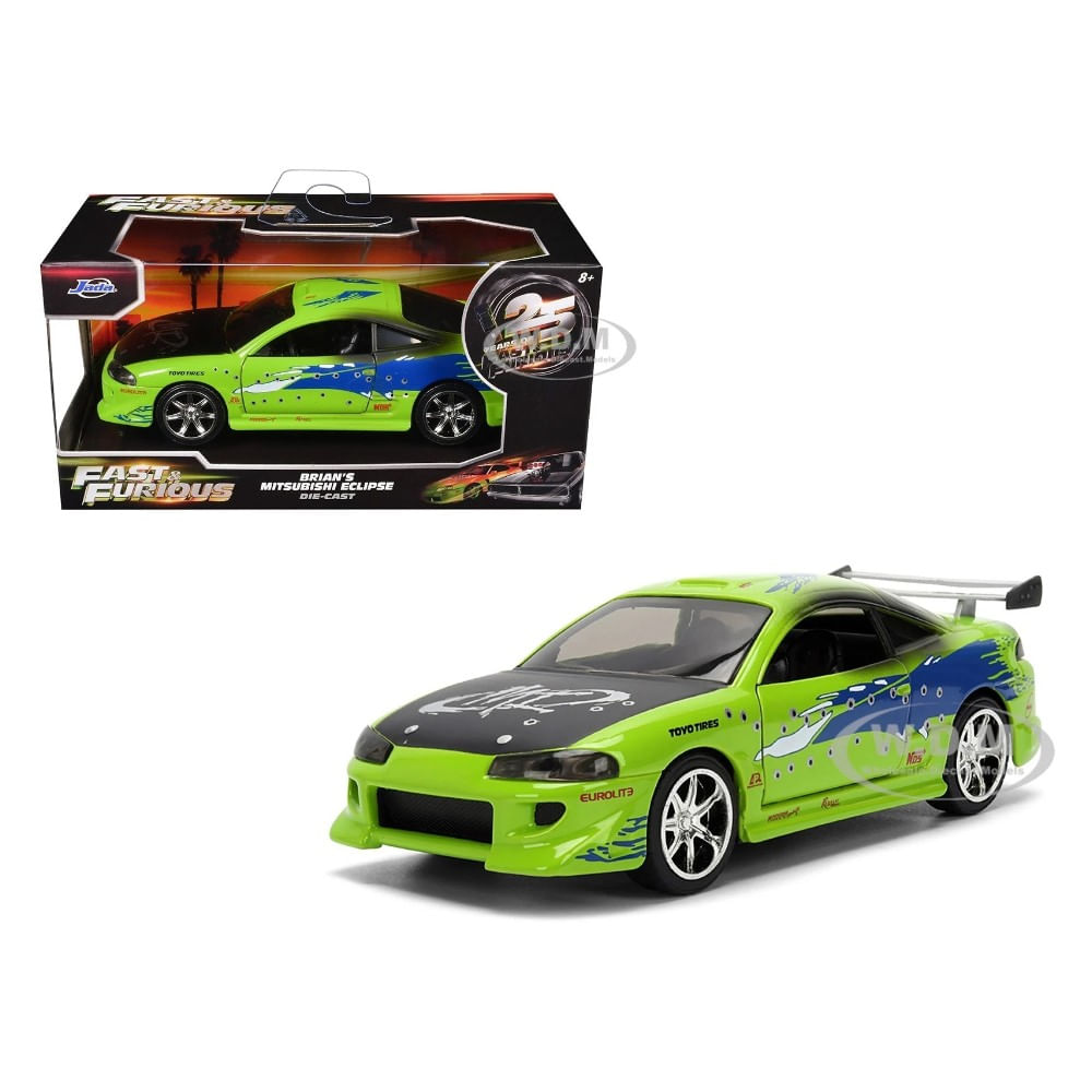 Fast and Furious Brian's 1995 Mitsubishi Eclipse - Damaged Version 1-32