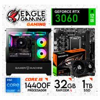 PC GAMER INTEL CORE I5 14400F 32GB DDR4 1TB  RTX3060 12GB