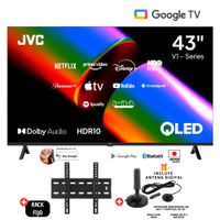 Televisor QLED 43 Full HD Google TV LT-43KM4584 - Rack FIJO