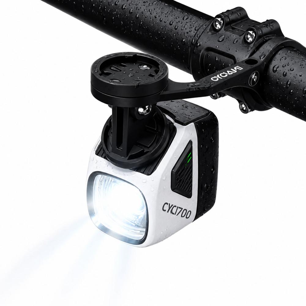 Luz Delantera para Bicicleta 1700LM Recargable USB-C Antideslumbrante con Control Remoto