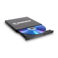 Lectora Externa Blu-ray - DVD - CD Kanguru U3-BDRW-SL Negro USB