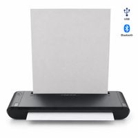 Impresora portátil transferencia USB Bluetooth imprime en hoja bond A4 TPD800RT12P 1 ribbon cobertor