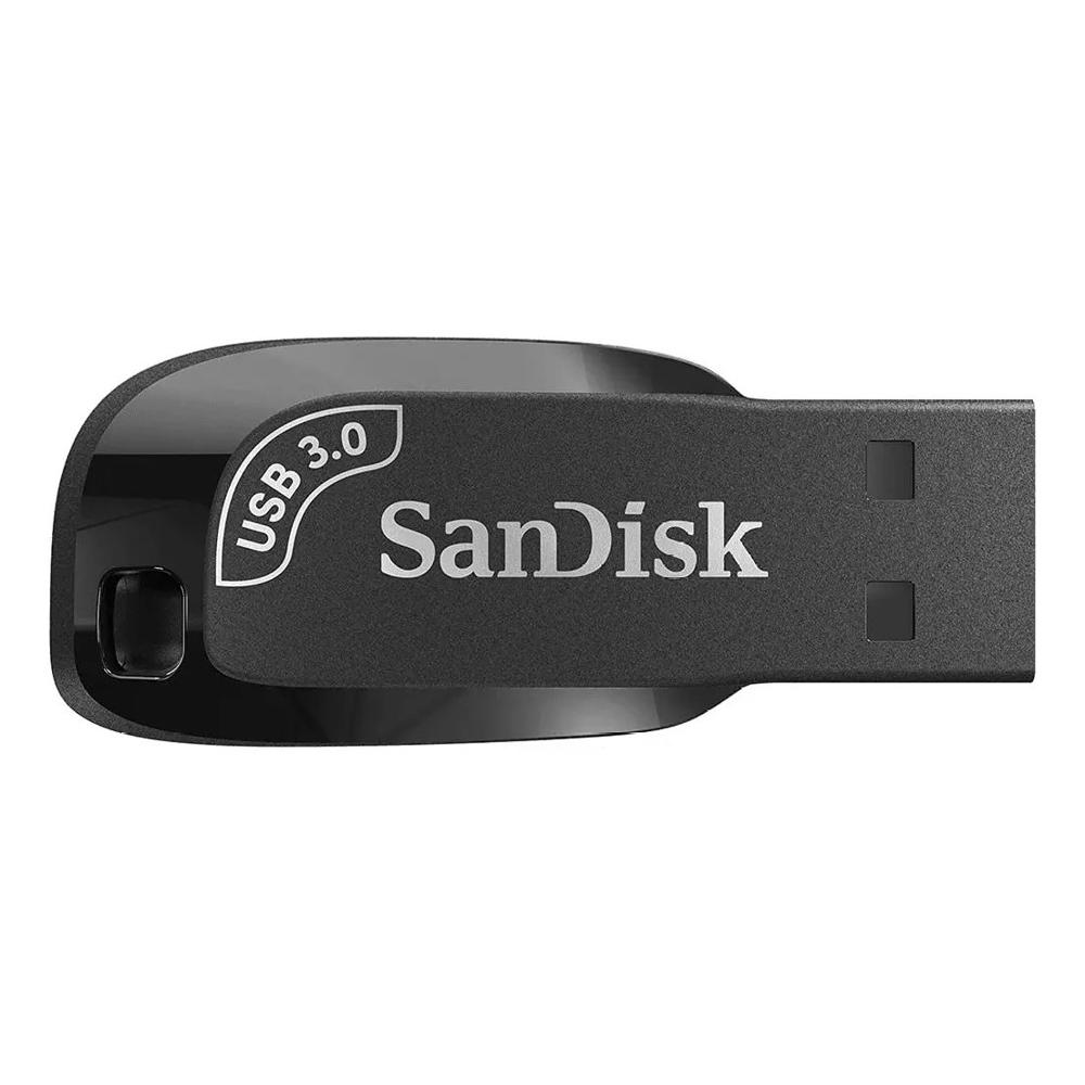 SanDisk Memoria USB Ultra Shift 64GB USB 3.2 Gen 1 100MBs Compacta Negro SDCZ410-064G-G46
