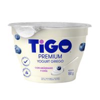 Yogurt Griego TIGO Arándano con Chía Pote 160g