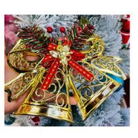 5 Campanas Colgantes Navidenas Adornos de Navidad