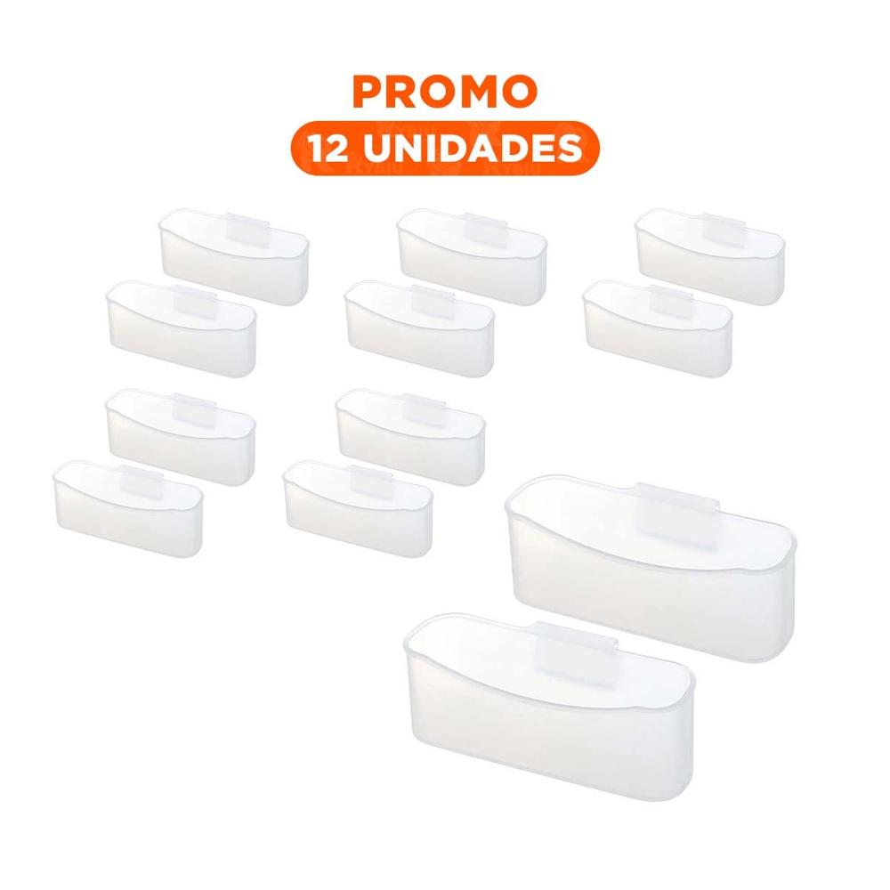 Pack12 Recipiente Modular para Escritorio y Refrigeradora en