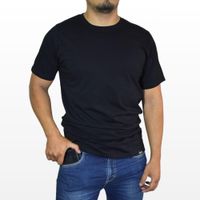 Polo Hombre Casual 100% Algodón Peruano Yonisters Regular Fit Negro