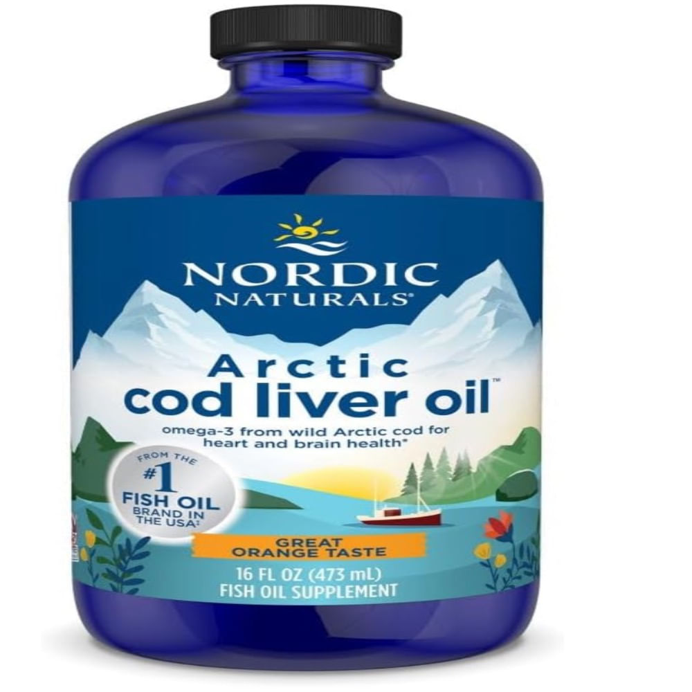 Arctic Cod Liver Oil Naranja 473 mL