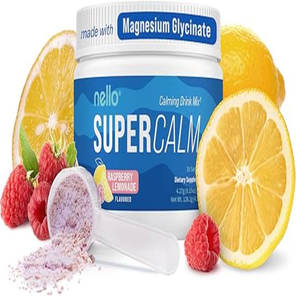 Nello Supercalm Mezcla de bebida en polvo en envase reductor de cortisol 4.74g