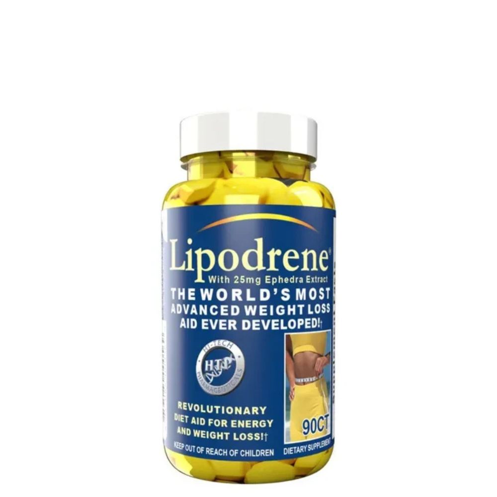Lipodrene amarillo 90 capsulas