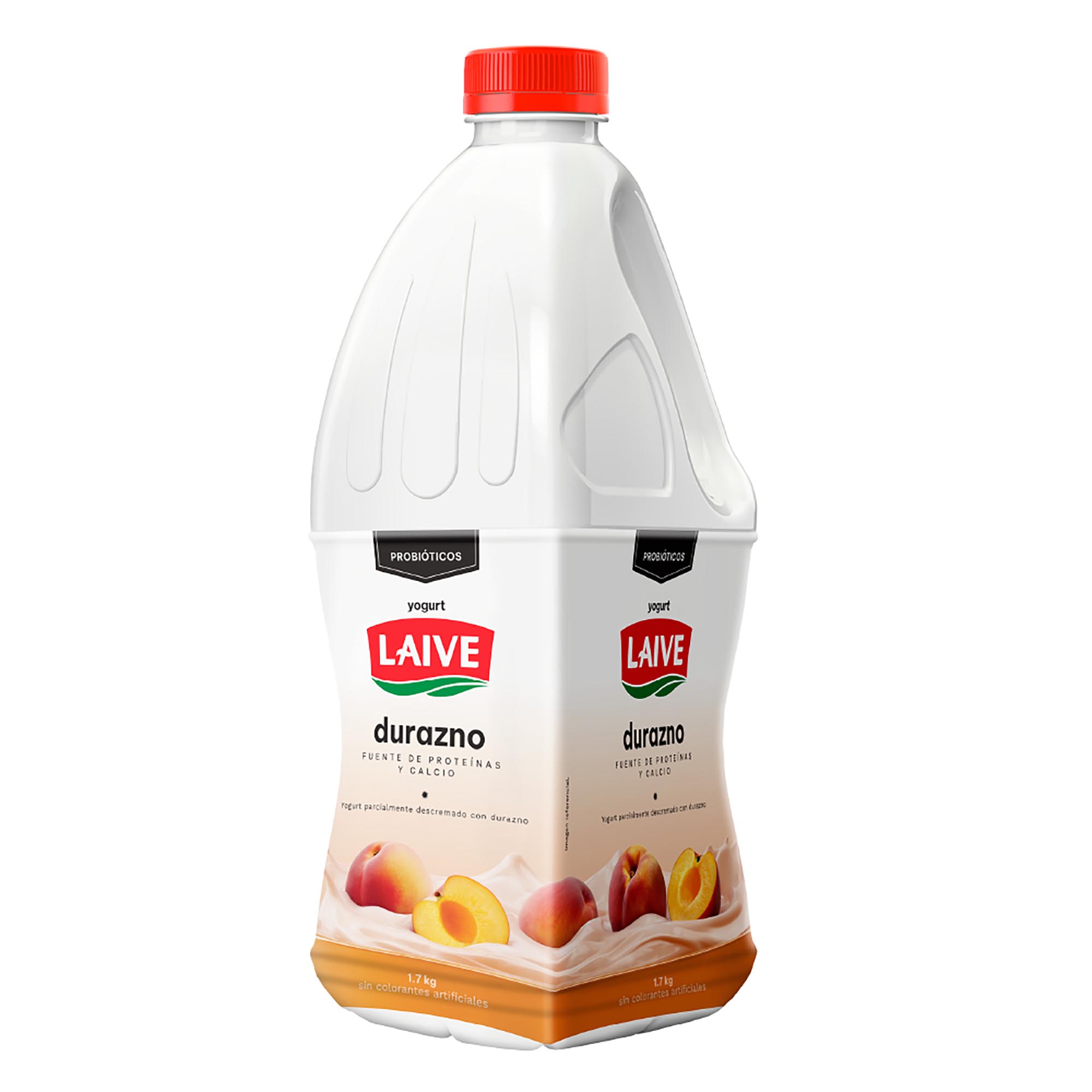 Yogurt Bebible LAIVE Sabor a Durazno Galonera 1.7Kg