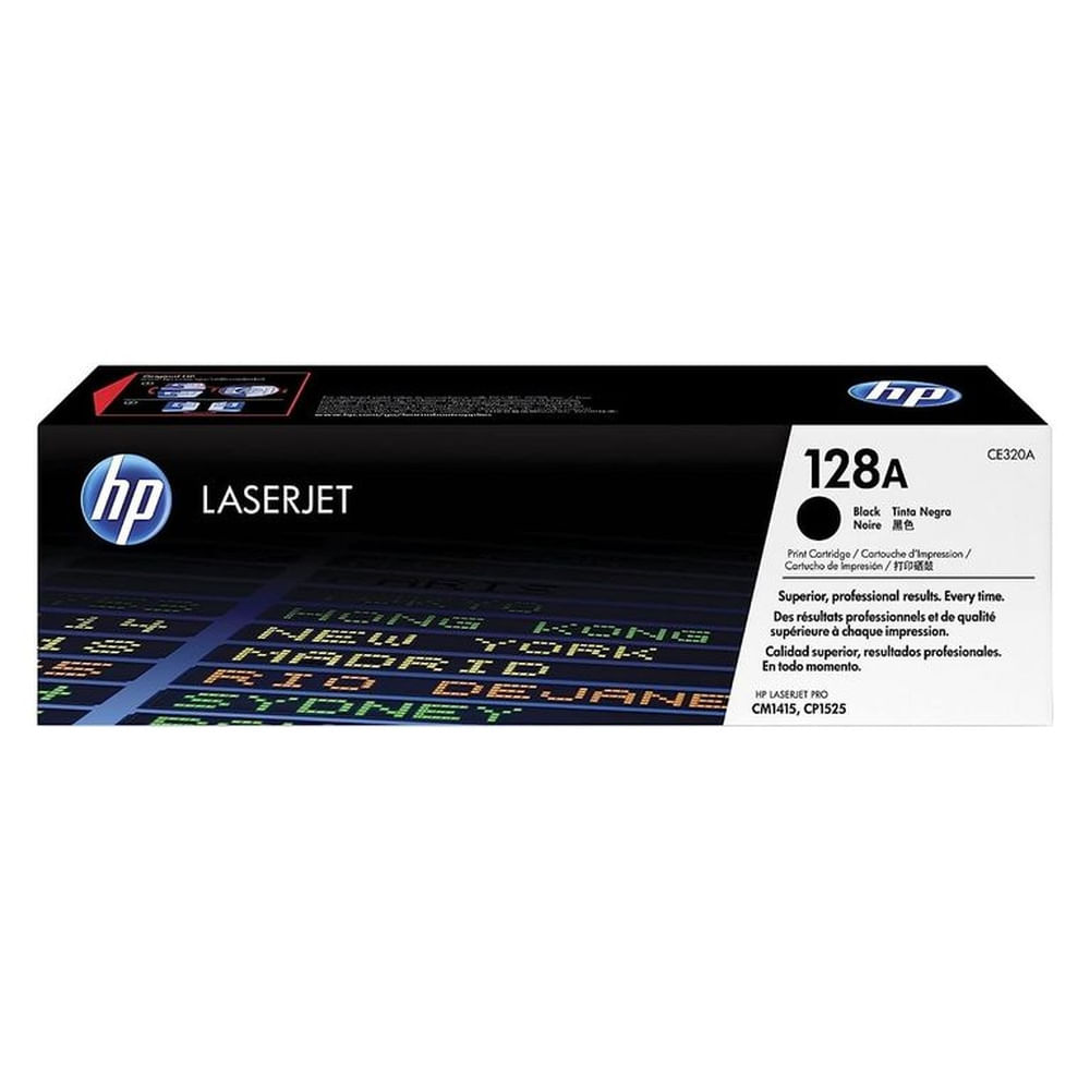 TONER HP 128A NEGRO CE320A L.J. CM1415 ORIGINAL