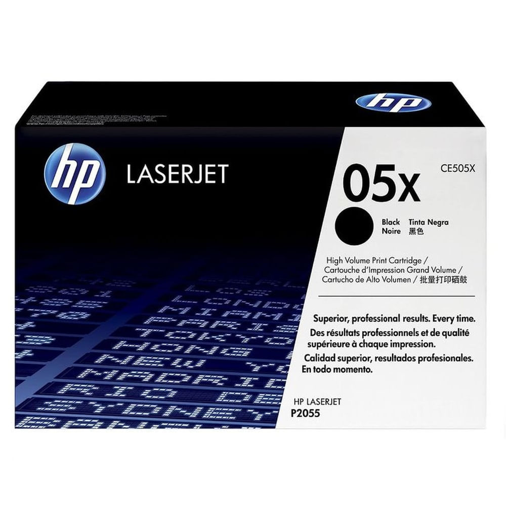 TONER HP 05X NEGRO CE505X L.J. P2055 ORIGINAL