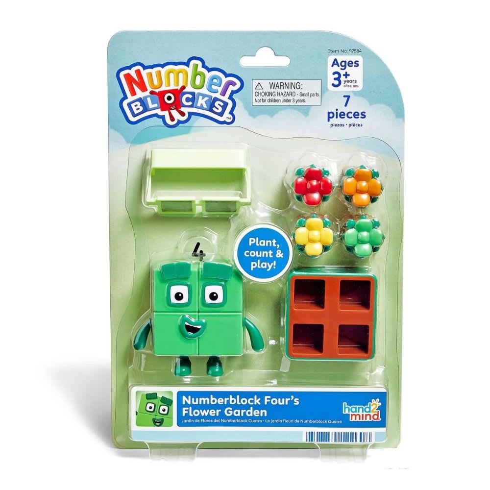 Numberblocks Figura 4 Jardin Didactico Number Blocks