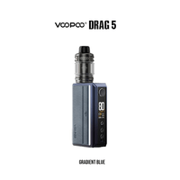 VOOPOO Drag 5 Kit 177W 5.5 ML Uforce-X Tank - Diseño BLUE