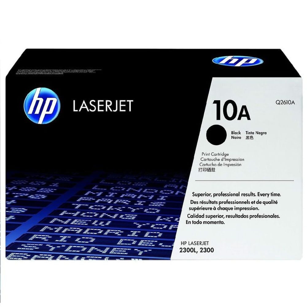 TONER HP 10A NEGRO Q2610A L.J. 2300 ORIGINAL