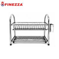 Escurridor de platos Finezza FZ 8051R  Acero Inoxidable 16 platos