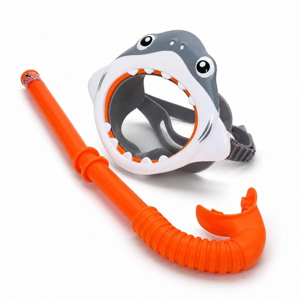 Kit Kids Snorkel y Máscara de Buceo Tiburón