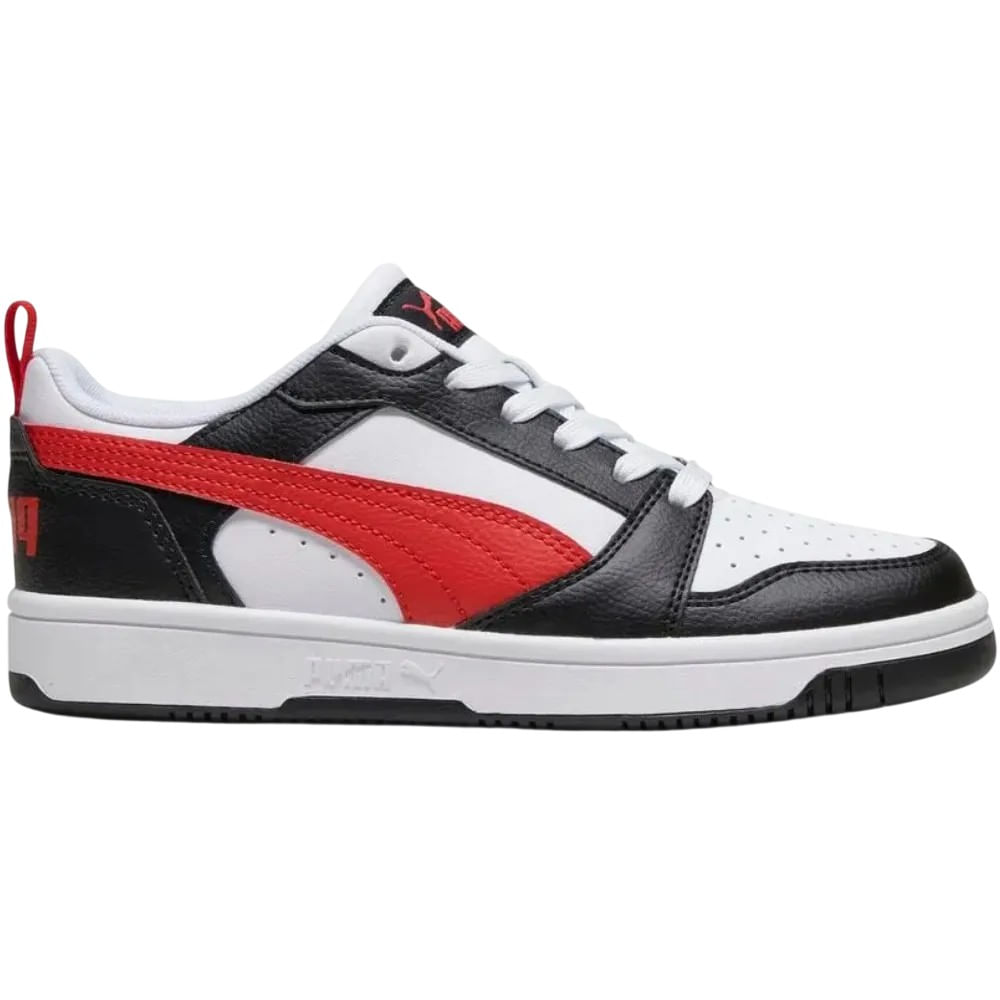 Zapatilla Puma Rebound V6 Lo Jr 39383304 Negro 37