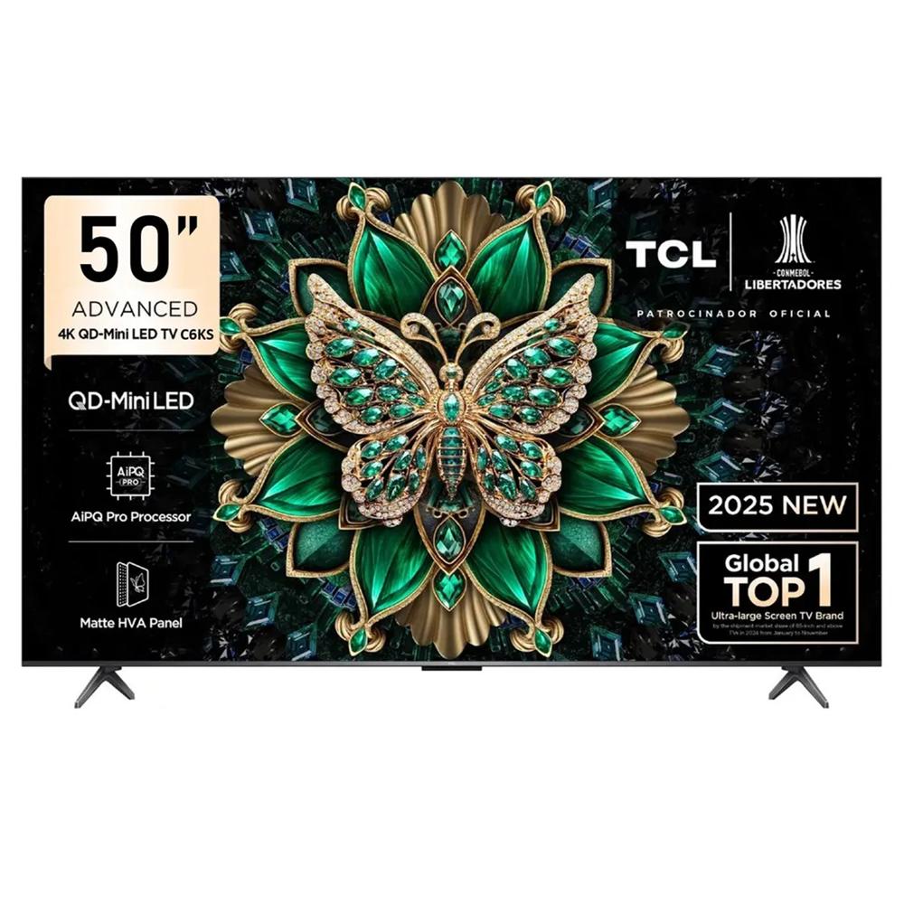 Televisor Tcl 50 Qd Miniled 4k 50C6KS Google Tv