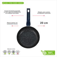 Sartén ILKO 20cm Granito Navy Azul