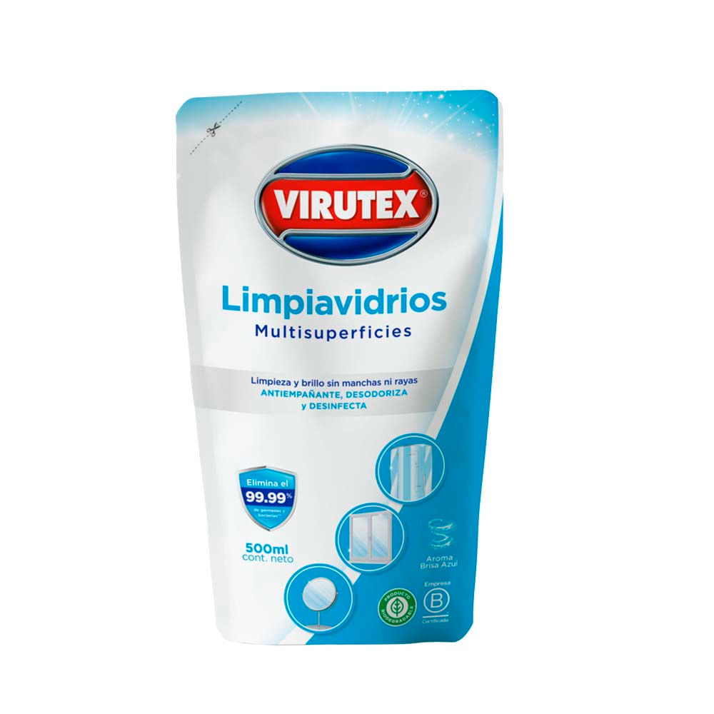 Limpiavidrios VIRUTEX Doypack 500ml
