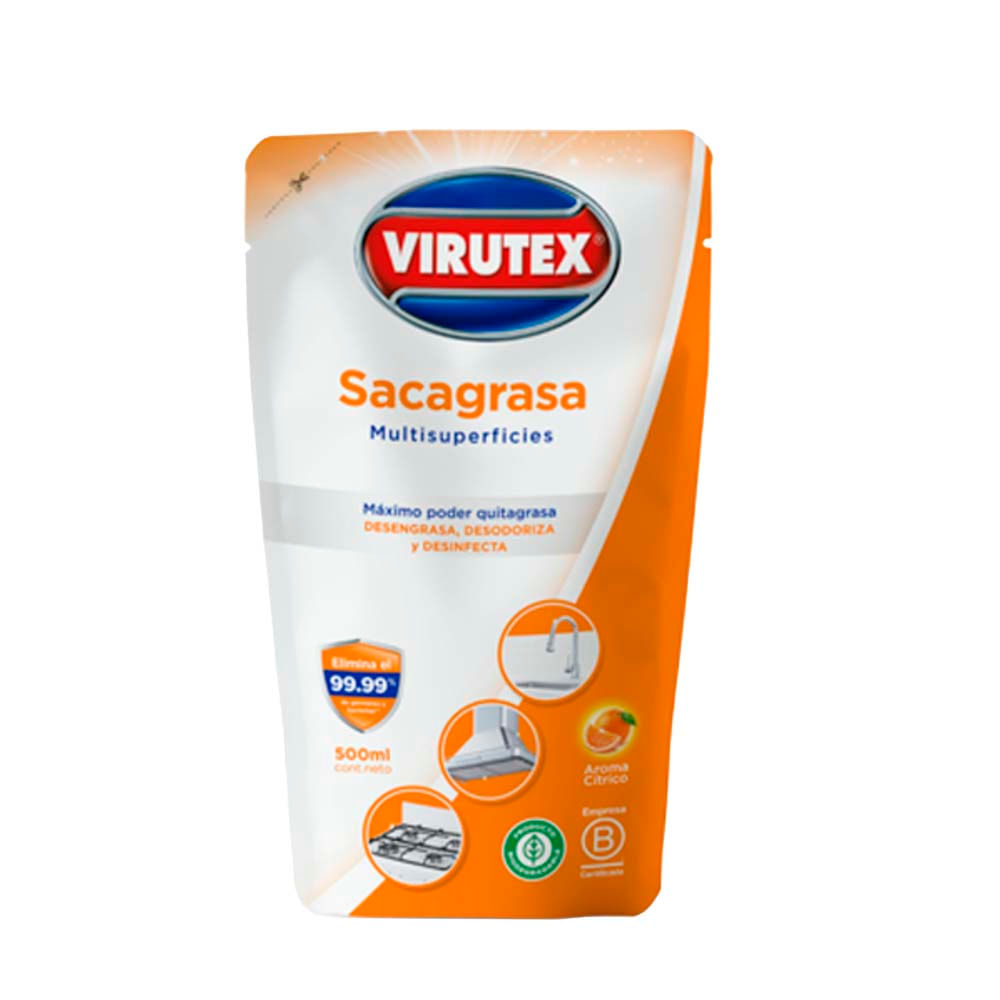 Sacagrasa VIRUTEX Doypack 500ml