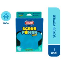 Esponja VIRUTEX Scrub Power Dual 1un