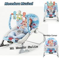 Mecedora de Bebe Multifuncion Musical Bluetooth CELESTE