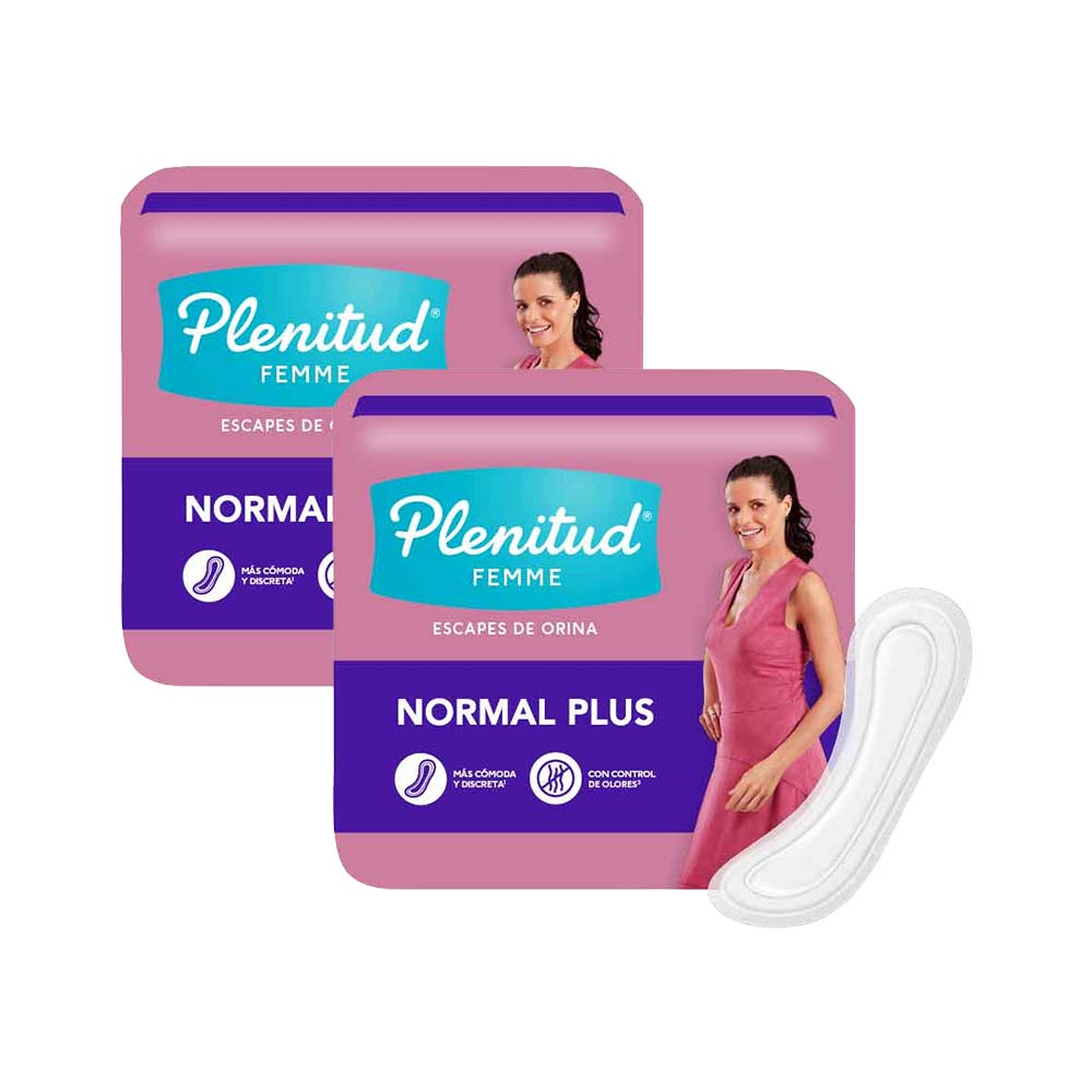 Pack Practipañal PLENITUD Femme Incontinencia Leve a Moderada Paquete 20un x 2un