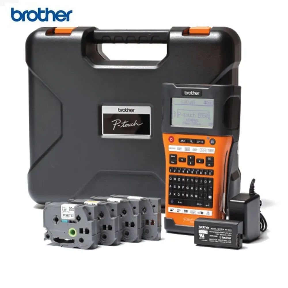 ROTULADOR INDUSTRIAL BROTHER PTE560BTVP NEGRO 24MM