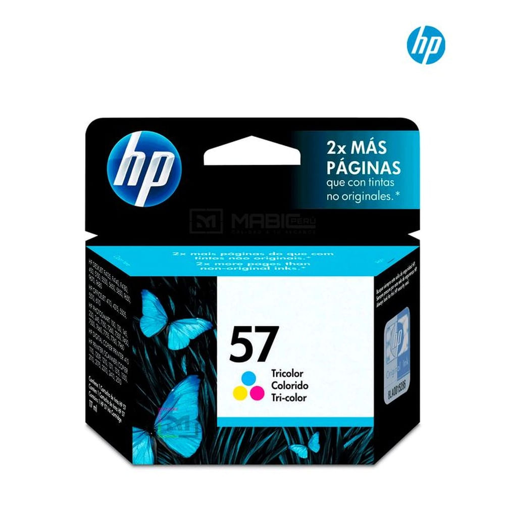 Cartucho de Tinta HP 57 Tricolor C6657AL DeskJet 5160, 5850 Original