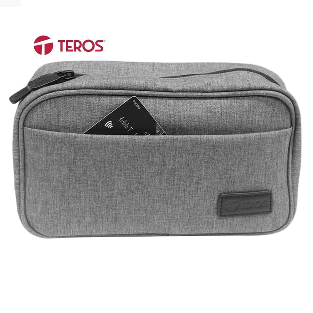 CARTUCHERA TEROS TE-ACS9014 GRIS