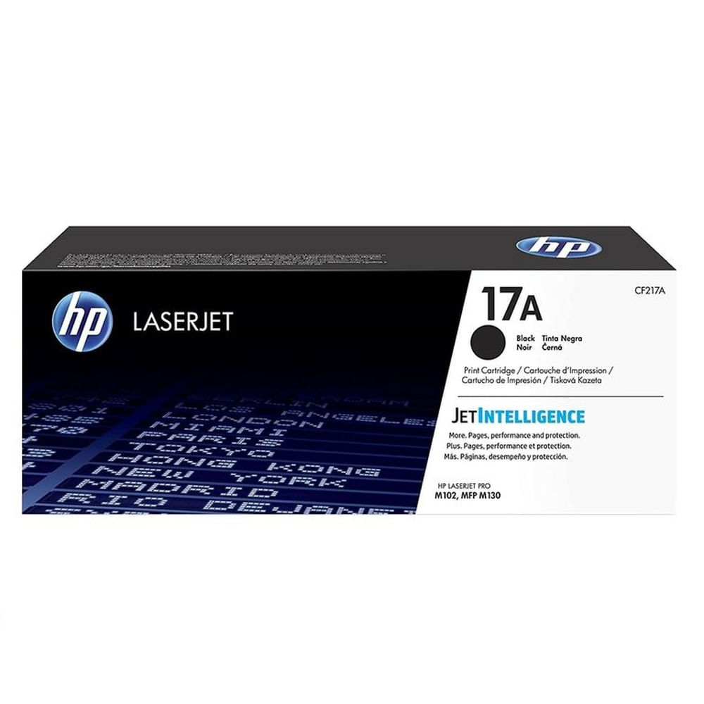 TONER HP 17A NEGRO CF217A L.J.P. M102 ORIGINAL